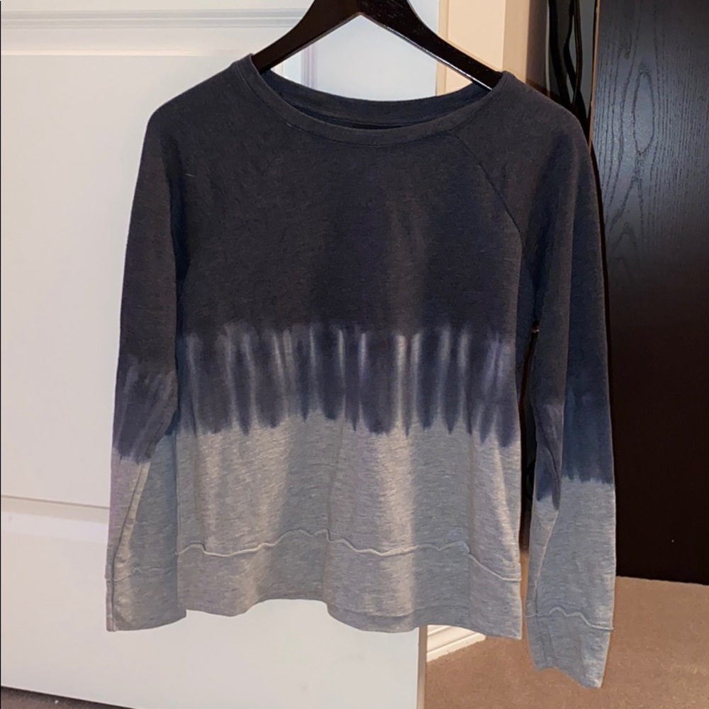 Long sleeve tie dye tee